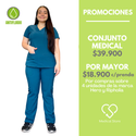 CONJUNTO VERDE PETROLEO HERO MODELO MEDICAL