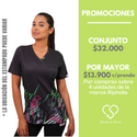 POLERA LYCRA NEGRO 2444