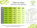 POLERA LYCRA VERDE CON ESTAMPADO 2386