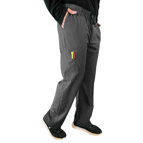 PANTALON RECTO ANTIFLUIDO HOMBRE GRIS MODELO MADRID