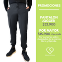 PANTALON JOGGER ANTIFLUIDO HOMBRE GRIS MODELO ESPARTA