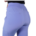 PANTALÓN ANTIFLUIDO RIPHOLIA MODELO MEDICAL CELESTE