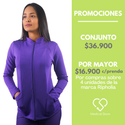 POLERÓN SPANDEX RIPHOLIA MORADO