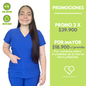 TOP  AZUL REY HERO MEDICAL