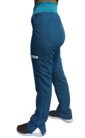 PANTALÓN ANTIFLUIDO  RIPHOLIA  MODELO MEDICAL VERDE PETROLEO