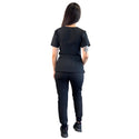 Conjunto Antifluido Jogger  Negro Hero Esparta