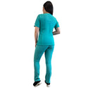 Conjunto Spandex Turquesa