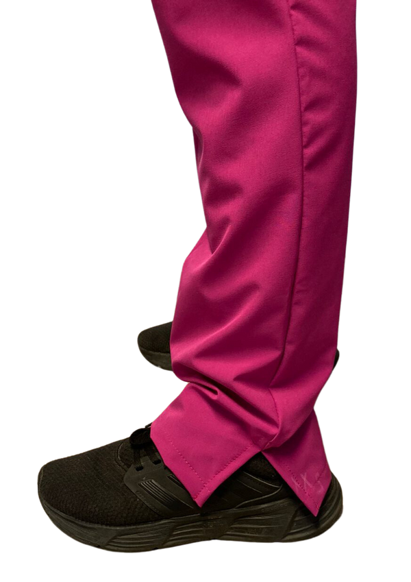 CONJUNTO ANTIFLUIDOS FUCSIA (PANTALON MEDICAL RECTO)