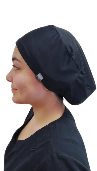 Gorro-lycra-de-uniforme-clinico-negro