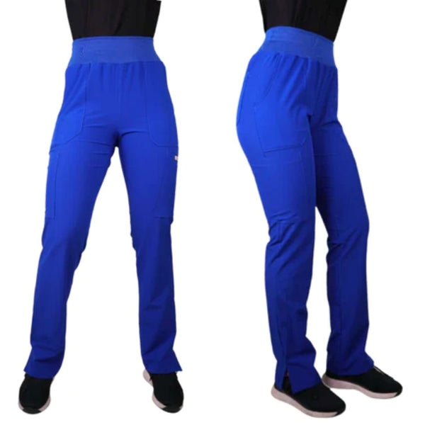 CONJUNTO ANTIFLUIDOS AZUL REY (PANTALON MEDICAL RECTO)