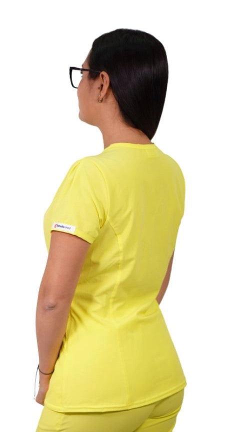 Polera Mujer Ripholia Antifluido Amapola Amarillo