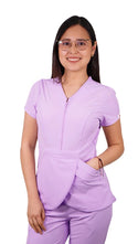 Polera Mujer Ripholia Antifluido Amapola Lila