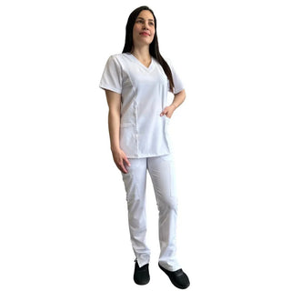 Conjunto Antifluido Blanco Hero (Atenas + Medical)