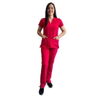 Conjunto Antifluido Rojo Hero Medical