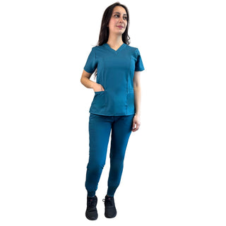 Conjunto Antifluido Jogger  Verde Petroleo Hero Esparta