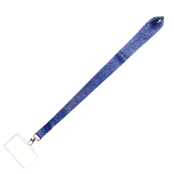 LANYARD AZUL MARINO ANIMAL PRINT LP0206