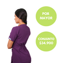 POLERA MUJER RIPHOLIA ANTIFLUIDO MORADO 2323