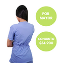 POLERA MUJER RIPHOLIA ANTIFLUIDOS CELESTE 2310