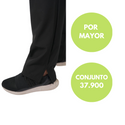 PANTALÓN ANTIFLUIDO RIPHOLIA MODELO MEDICAL NEGRO