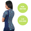 POLERA LYCRA RIPHOLIA AZUL MARINO 2275